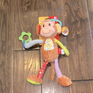 Nubby plush pals monkey new with tags